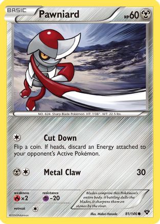 Pawniard  XY Base Set - Common