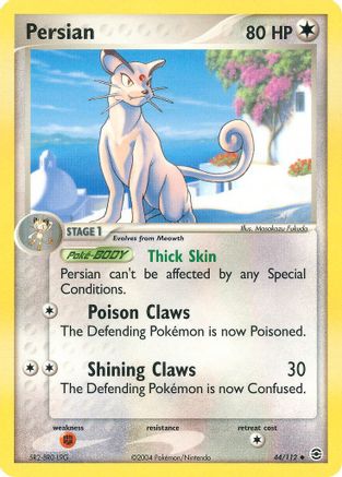 Persian  FireRed & LeafGreen - Uncommon