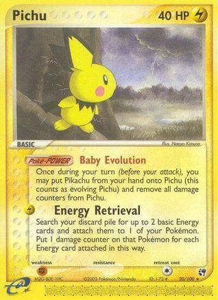 Pichu (020/100) [Sandstorm] Normal - Rare