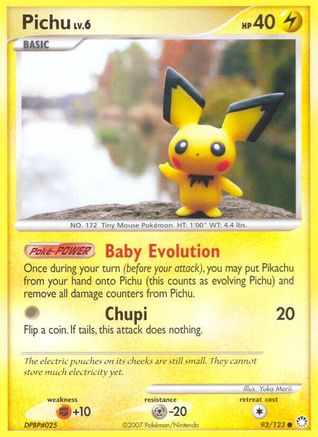 Pichu (093/123) [Mysterious Treasures] Normal - Common