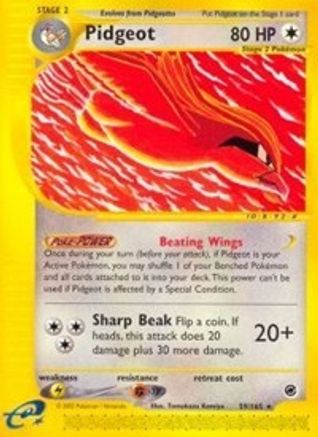 Pidgeot (59/165) [Expedition] Normal - Rare