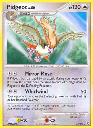Pidgeot (35/132) [Secret Wonders] Normal - Rare