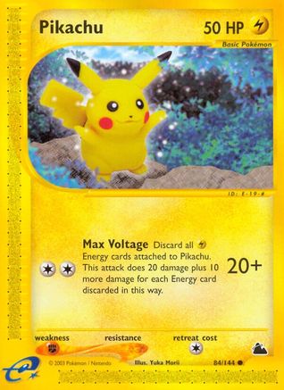 Pikachu (84/144) [Skyridge] Normal - Common