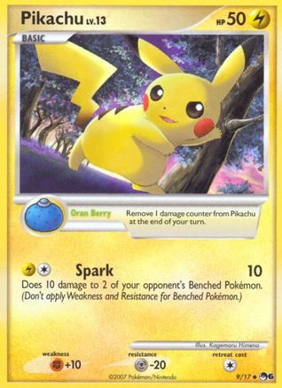 Pikachu (9/17) [POP Series 6] Normal - Common