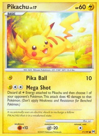 Pikachu (071/99) [Arceus] Normal - Common