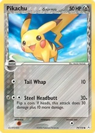 Pikachu (Delta Species) (079/110) [Holon Phantoms] Normal - Common