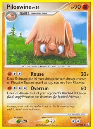 Piloswine (46/100) [Stormfront] Normal - Uncommon