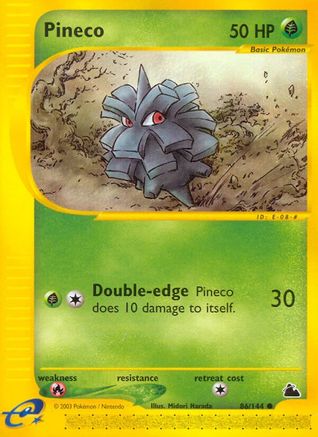 Pineco (86/144) [Skyridge] Normal - Common