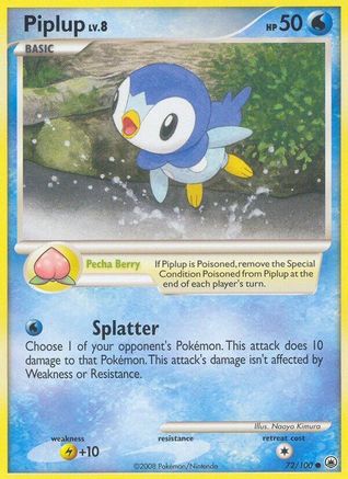 Piplup (72/100) [Majestic Dawn] Normal - Common