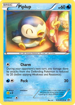 Piplup (RC6/113) [Legendary Treasures Radiant Collection] Holofoil - Uncommon