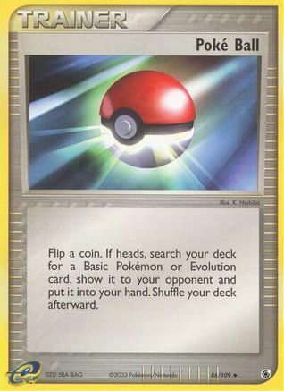 Poke Ball (86/109) [Ruby and Sapphire] Normal - Uncommon