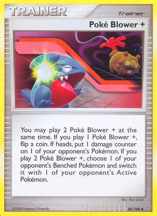 Poke Blower + (088/100) [Stormfront] Reverse Holofoil - Uncommon