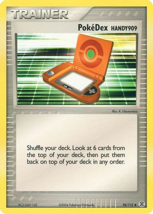 PokeDex (HANDY909) (96/112) [FireRed & LeafGreen] Normal - Uncommon