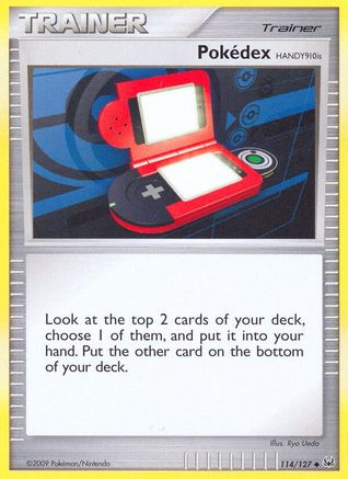 Pokedex HANDY910is (114/127) [Platinum] Normal - Uncommon