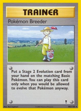 Pokemon Breeder (102/110) [Legendary Collection] Normal - Rare