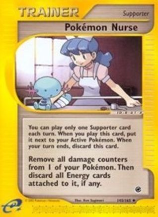 Pokemon Nurse (145/165) [Expedition] Normal - Uncommon