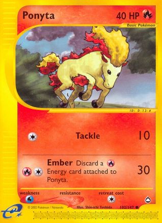 Ponyta (102/147) [Aquapolis] Normal - Common