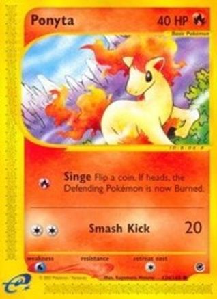 Ponyta (126/165) [Expedition] Normal - Common