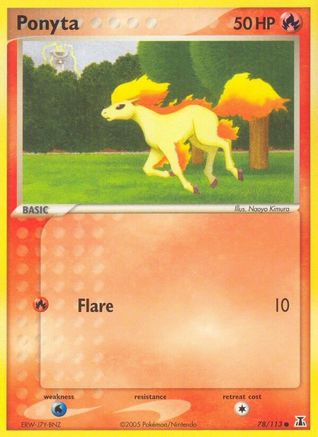 Ponyta (078/113) [Delta Species] Normal - Common