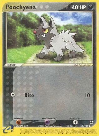Poochyena (063/109) [Ruby and Sapphire] Normal - Common