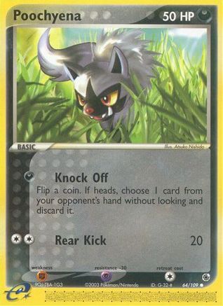 Poochyena (064/109) [Ruby and Sapphire] Normal - Common