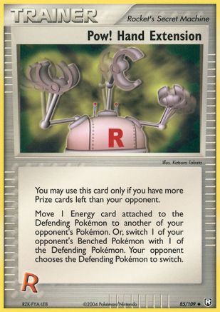 Pow! Hand Extension (085/109) [Team Rocket Returns] Normal - Uncommon
