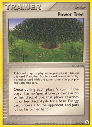 Power Tree (76/92) [Legend Maker] Reverse Holofoil - Uncommon