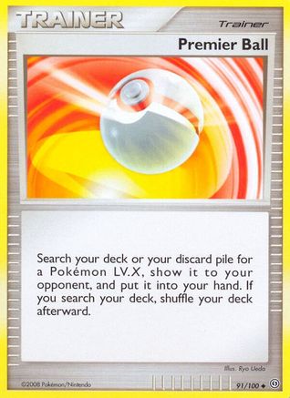 Premier Ball (091/100) [Stormfront] Reverse Holofoil - Uncommon