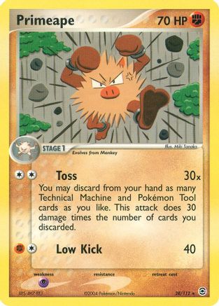Primeape (28/112) [FireRed & LeafGreen] Normal - Rare