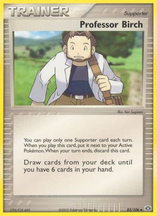 Professor Birch (82/106) [Emerald] Normal - Uncommon