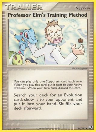 Professor Elm's Training Method (089/115) [Unseen Forces] Normal - Uncommon
