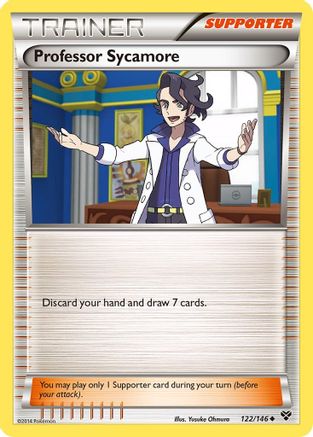 Professor Sycamore (122/146) [XY Base Set] Normal - Uncommon