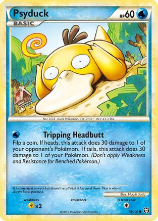Psyduck (074/102) [Triumphant] Normal - Common