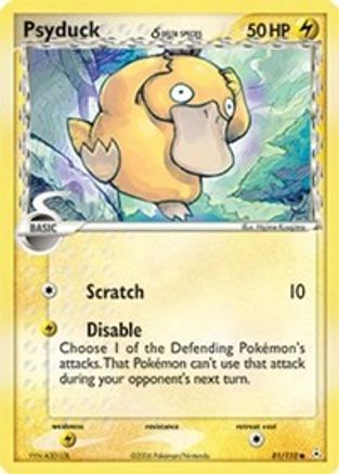 Psyduck (Delta Species) (081/110) [Holon Phantoms] Reverse Holofoil - Common