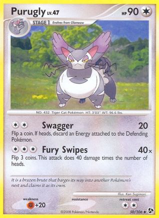 Purugly (50/106) [Great Encounters] Normal - Uncommon
