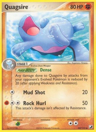Quagsire (44/115) [Unseen Forces] Normal - Uncommon