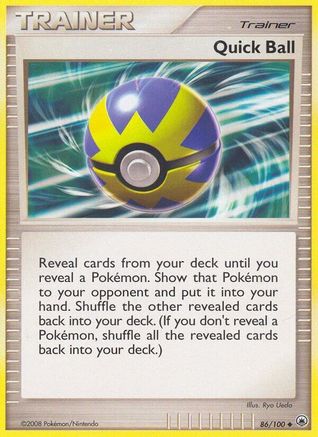 Quick Ball (086/100) [Majestic Dawn] Normal - Uncommon