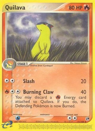 Quilava (51/100) [Sandstorm] Normal - Uncommon