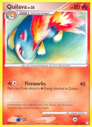 Quilava (60/123) [Mysterious Treasures] Normal - Uncommon