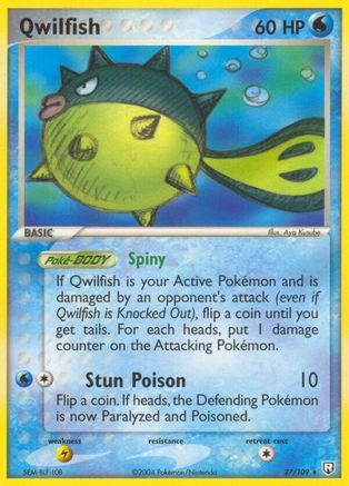 Qwilfish (027/109) [Team Rocket Returns] Normal - Rare