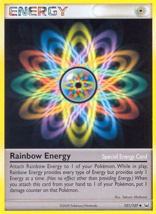 Rainbow Energy (121/127) [Platinum] Normal - Uncommon