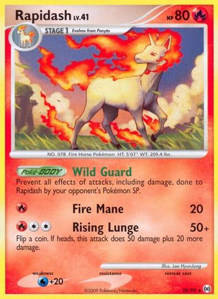 Rapidash (28/99) [Arceus] Normal - Rare