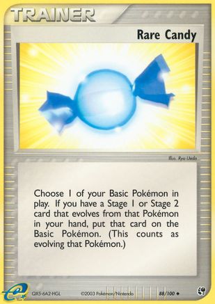 Rare Candy (88/100) [Sandstorm] Reverse Holofoil - Uncommon