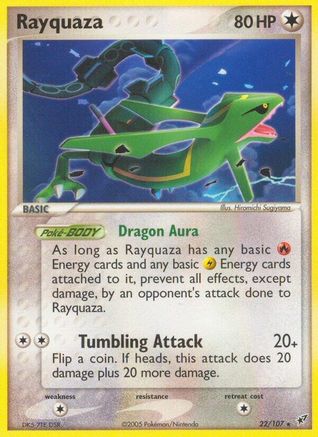 Rayquaza (22/107) [Deoxys] Normal - Rare