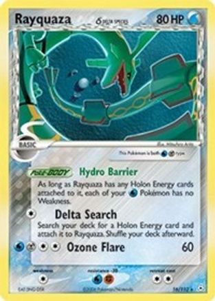 Rayquaza (Delta Species) (16/110) [Holon Phantoms] Holofoil - Holo Rare