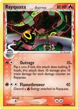 Rayquaza (Delta Species) (26/110) [Holon Phantoms] Normal - Rare