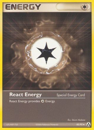 React Energy (082/92) [Legend Maker] Normal - Uncommon