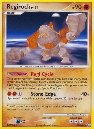 Regirock (38/146) [Legends Awakened] Normal - Rare