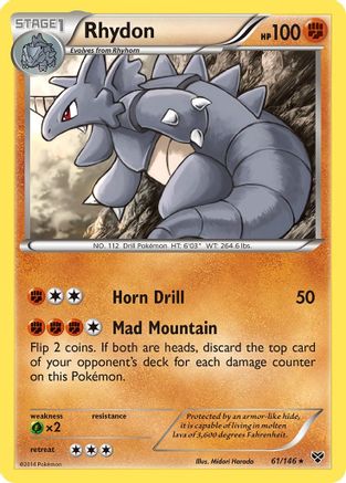 Rhydon (61/146) [XY Base Set] Normal - Rare