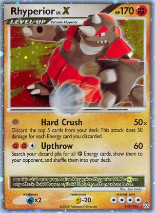 Rhyperior LV.X (145/146) [Legends Awakened] Holofoil - Ultra Rare